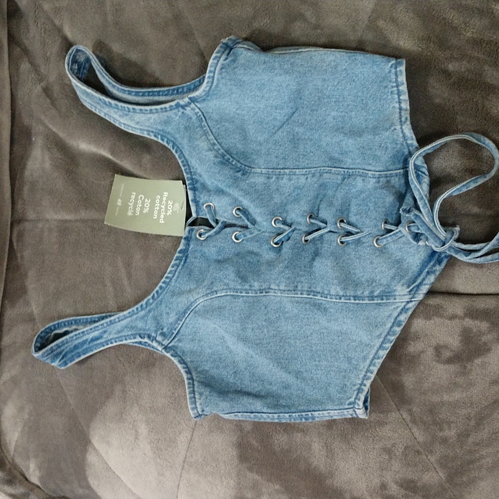 Tie up crop top
